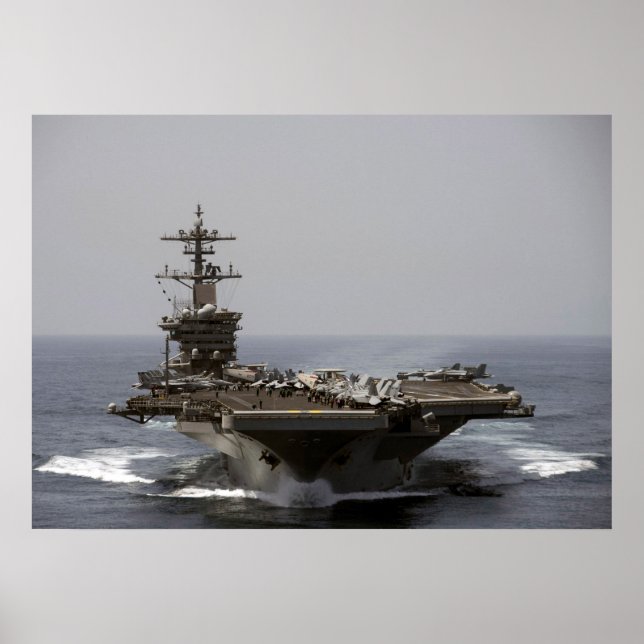 Poster USS Theodore Roosevelt (CVN 71) (Devant)