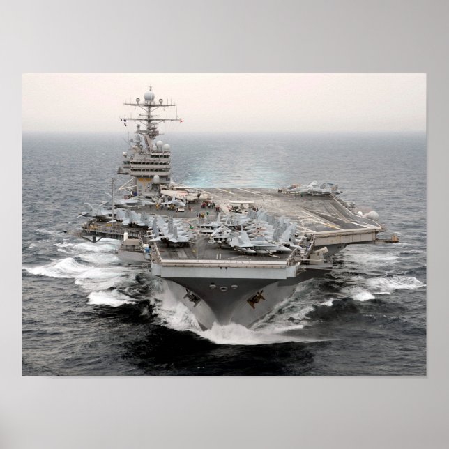 Poster USS Theodore Roosevelt (CVN 71) (Devant)