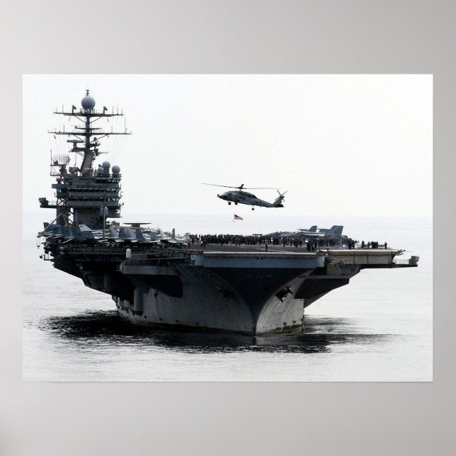 Poster USS Theodore Roosevelt (CVN 71) (Devant)