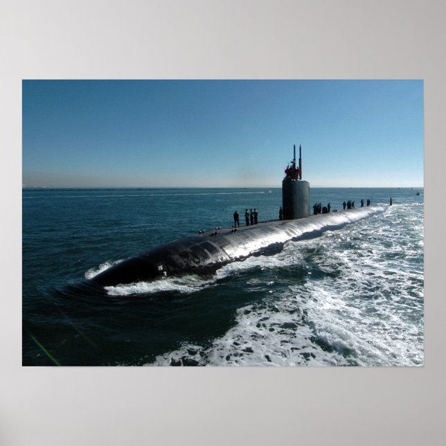 Poster USS Topeka (SSN 754) (Devant)