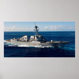 Poster USS Wayne E. Meyer (DDG 108)