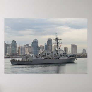Poster USS William P. Lawrence (DDG 110)