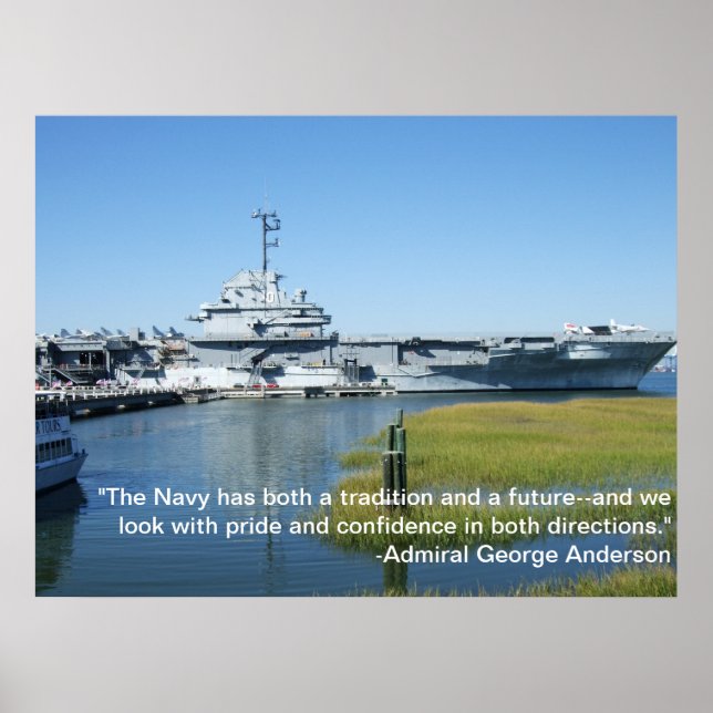 Poster USS Yorktown (Devant)