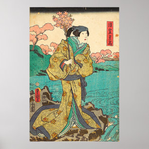 Poster Utagawa Kunisada