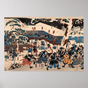 Poster Utagawa Kuniyoshi 47 RONIN