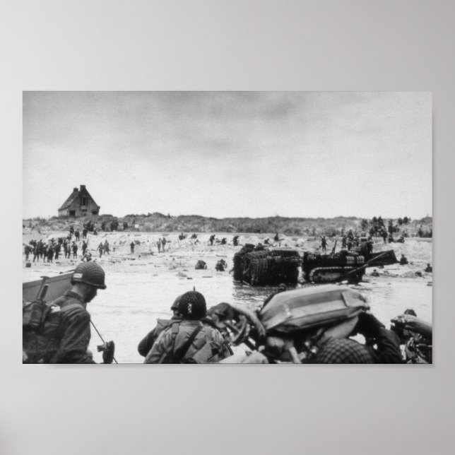 Poster Utah Beach - Normandie 1944 (Devant)