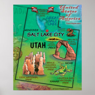 Poster Utah USA
