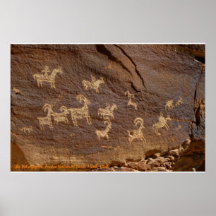 Poster Ute Petroglyphes