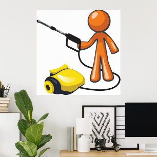 Poster Utilisation D'Une Lave-Pression