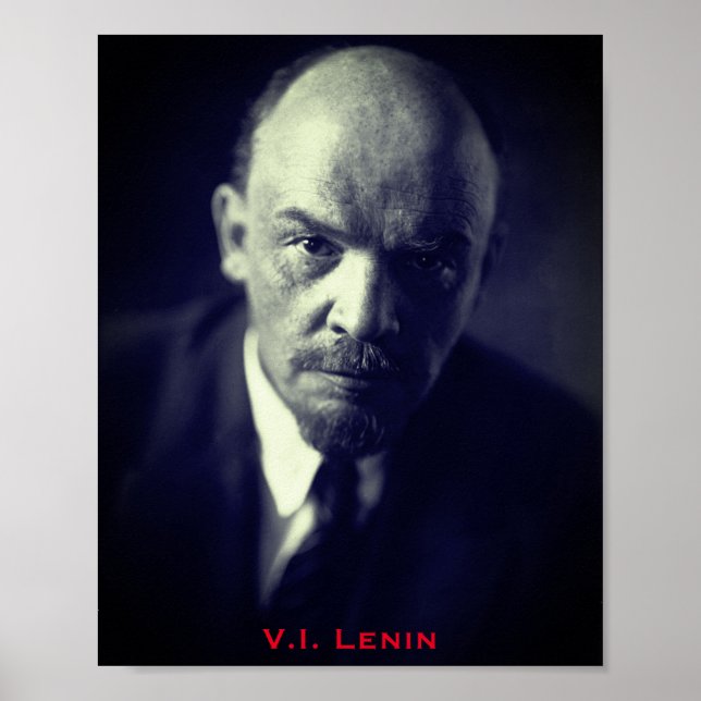 Poster V.I. Lénine - Patron de l'Union soviétique - CCCP (Devant)