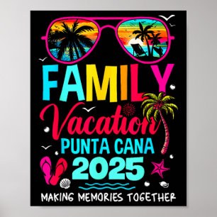 Poster Vacances en famille à Punta Cana 2025 Créer des so
