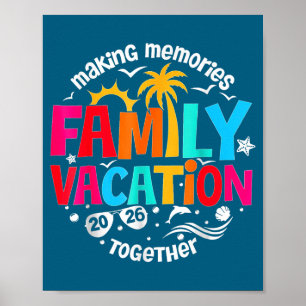 Poster Vacances en famille : Créer des souvenirs ensemble