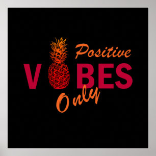 Poster Vacances estivales positives