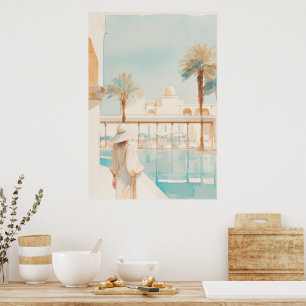 Poster Vacances marocaines