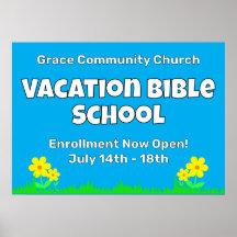 Vacances personnalisées Bible Fleurs de l'école