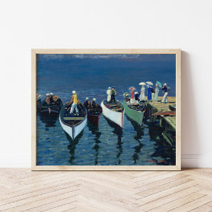 Poster Vacances sur l'Hudson   George Luks