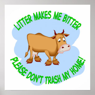 Poster vache