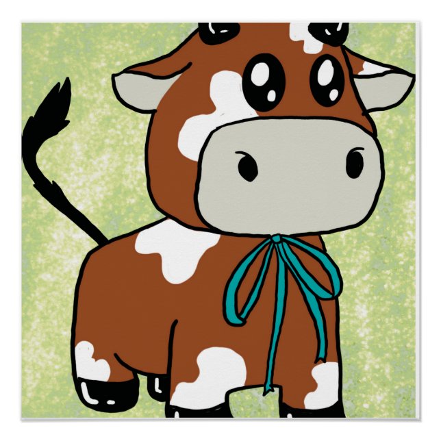 Poster vache (Devant)