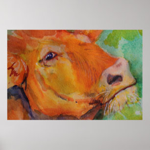Poster Vache