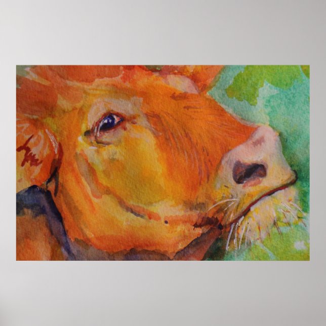 Poster Vache (Devant)