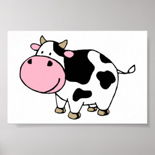 Poster Vache
