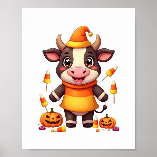 Poster Vache de maïs (Devant)