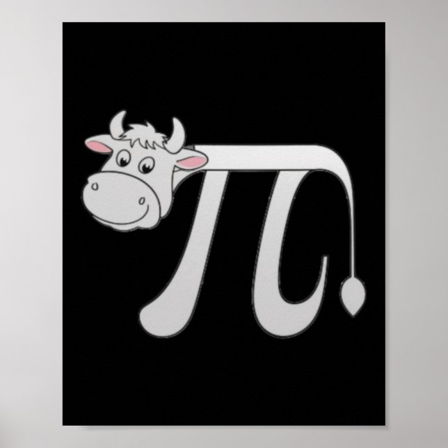 Poster Vache Pi (Devant)
