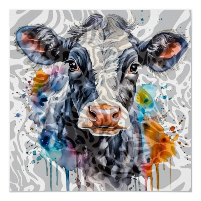 Poster vaches (Devant)