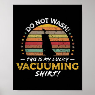Poster Vacuuming Funny Carpet Vacuum Citation Retro Toy 8