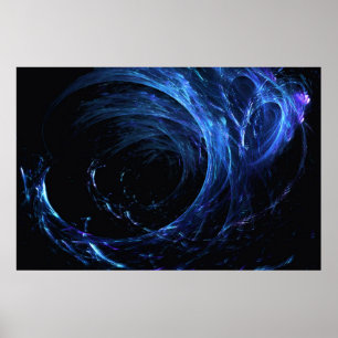 Poster Vague numérique