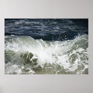Poster Vague océanique #4503