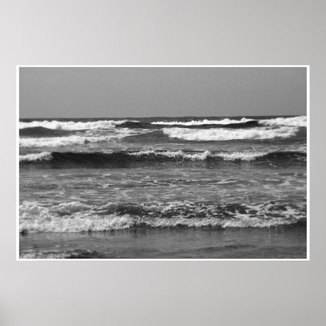 Poster vagues (Devant)