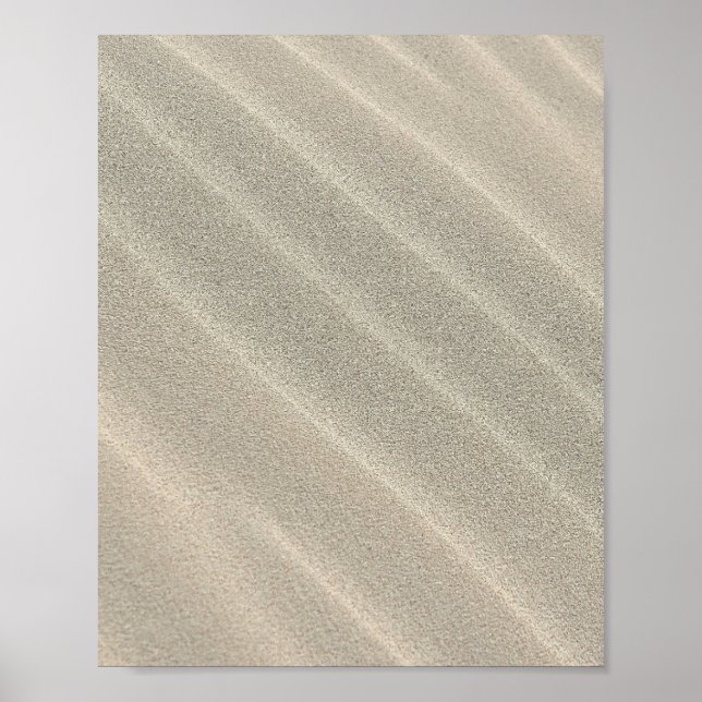 Poster Vagues de sable (Devant)