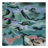 Vagues En Harmonie Acrylique Pour L'Art Abstrait