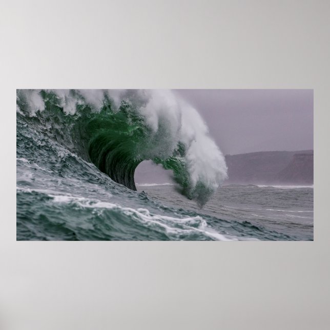 POSTER VAGUES MARITIMES (Devant)