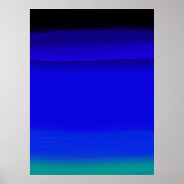 Poster Vagues nocturnes (Devant)