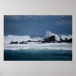 Poster Vagues sur Maui