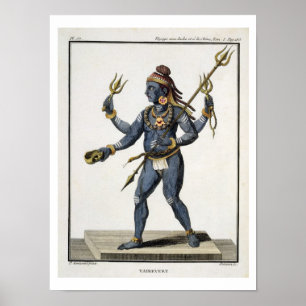 Poster Vairevert, de "voyage Indes aux. et d'une La