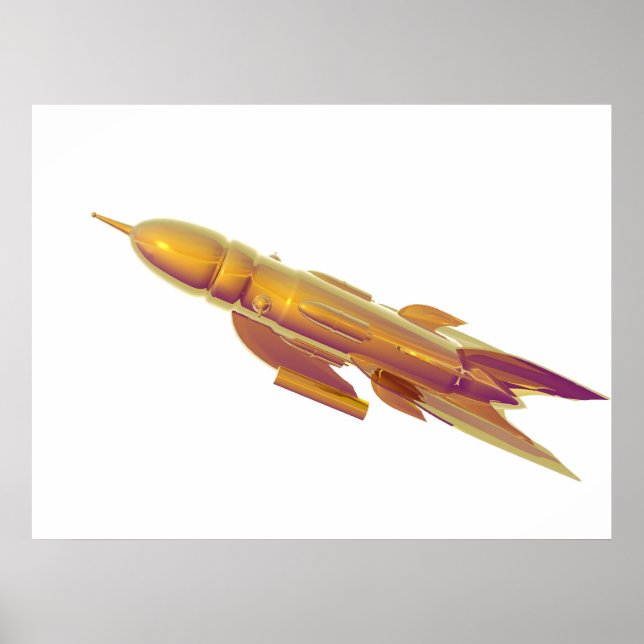 Poster vaisseau spatial (Devant)