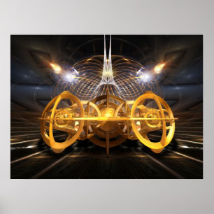 Poster vaisseau spatial