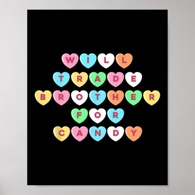 Poster Valentines Day Fera Le Commerce Frère Pour Candy F (Devant)