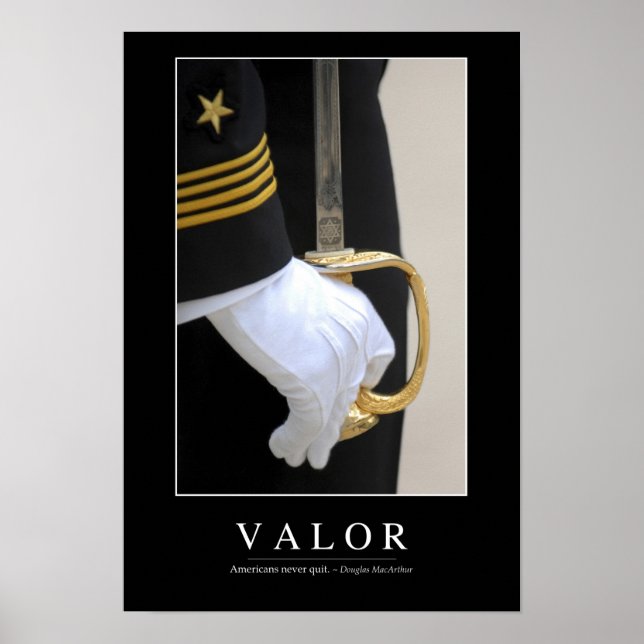 Poster Valeur : Citation 1 inspirante (Devant)