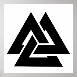 Poster Valknut