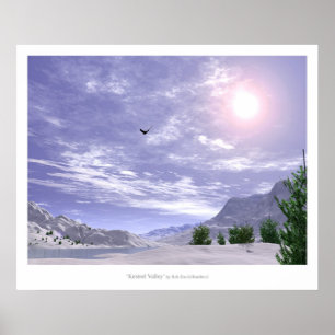 Poster Vallée de crécerelle