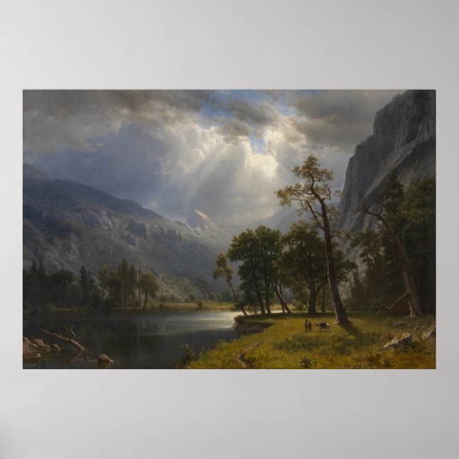 Poster Vallée de Yosemite (Devant)