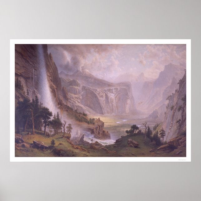 Poster Vallée de Yosemite (Devant)