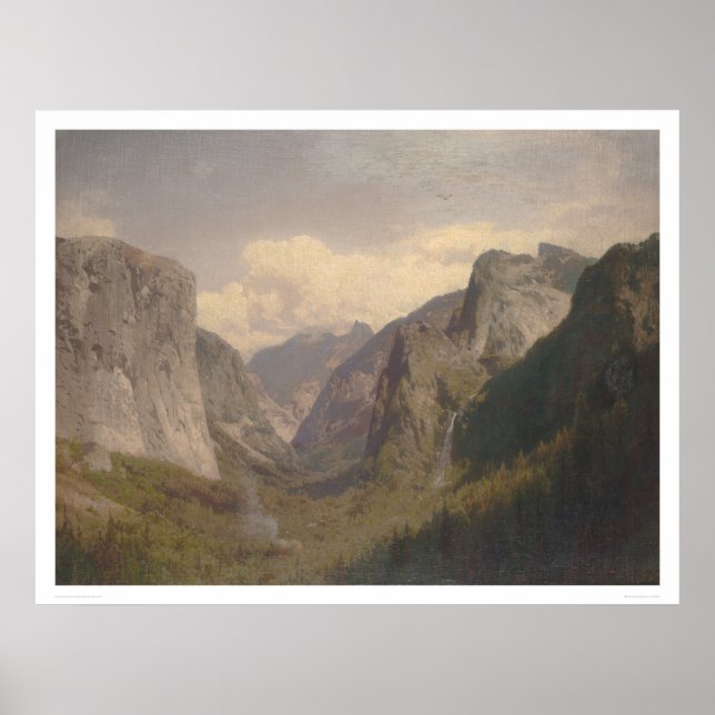 Poster Vallée de Yosemite (1334) (Devant)