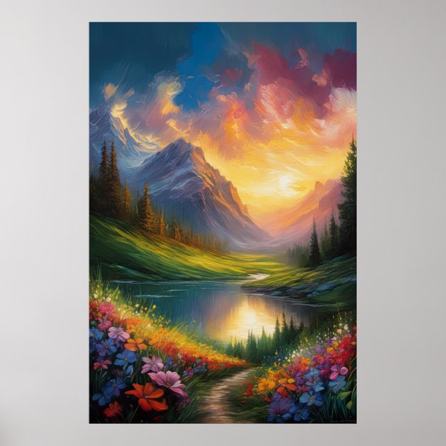 Poster Vallée du rayonnement (Devant)