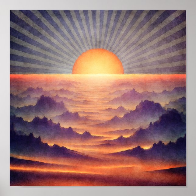 Poster Vallée du Soleil (Devant)