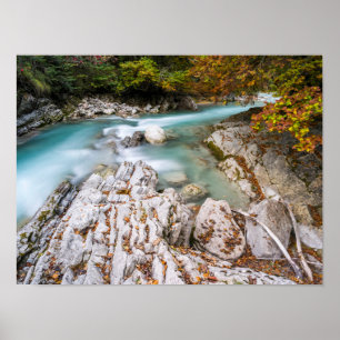 Poster vallée Eng dans la chaîne de Karwendel